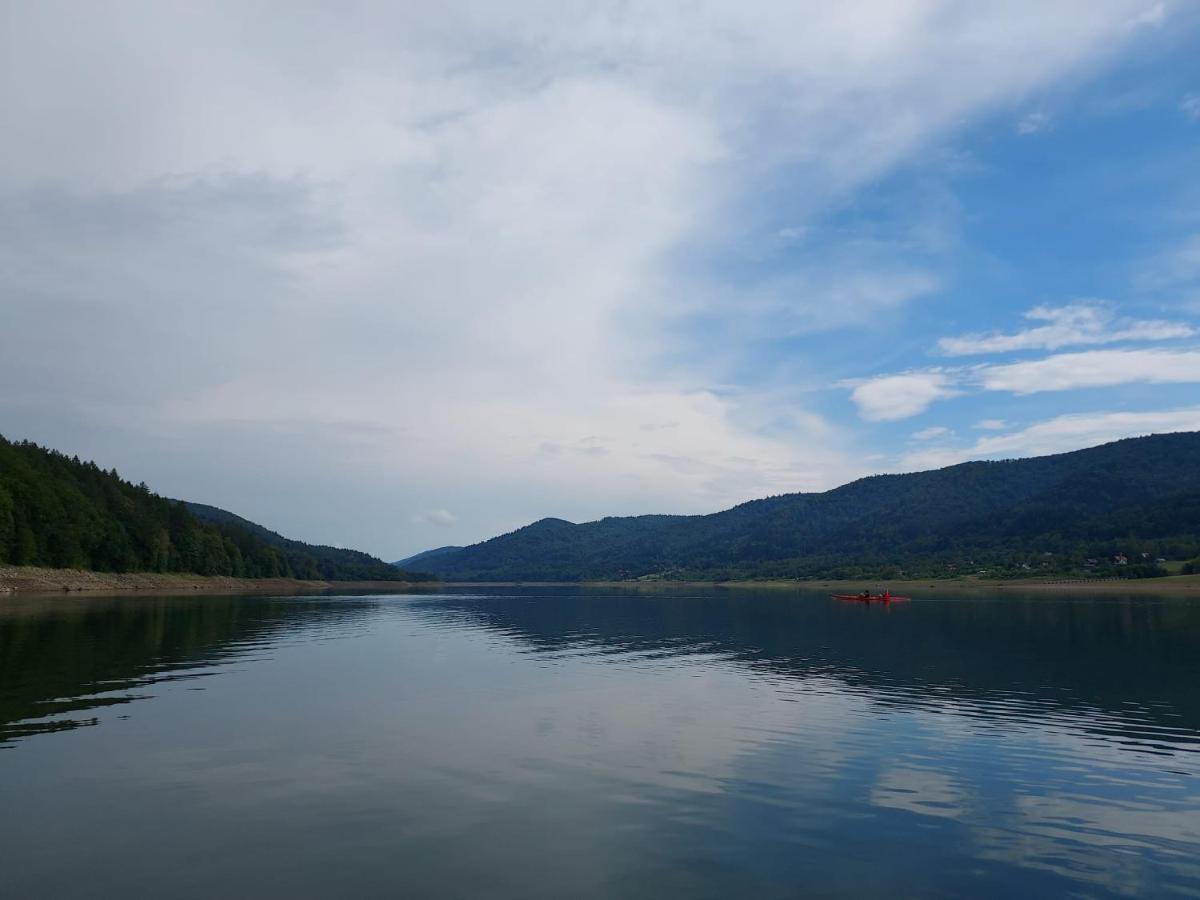 Dom Piotrusiowka Nad Zalewem Klimkowka Villa Luaran gambar